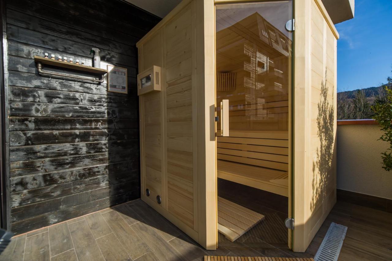 Mariah Spa Deluxe Apartment In Silver Mountain ポイアナ・ブラショフ エクステリア 写真
